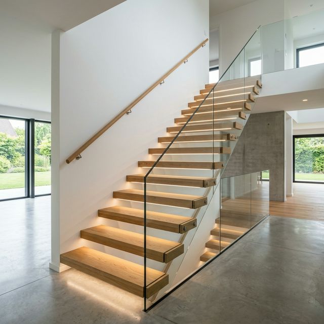 Houten trap op maat